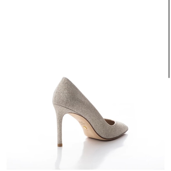 NWT Stuart Weitzman Anny Platino Glitter (refinished) - Picture 7 of 12